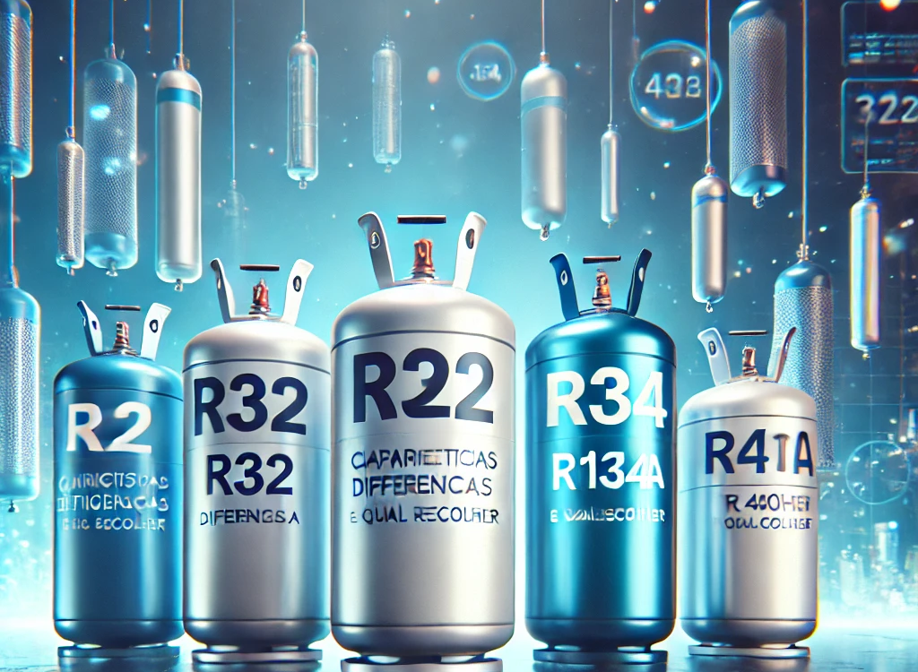 Fluidos Refrigerantes R22, R32, R134a e R410A: Características, Diferenças e Qual Escolher